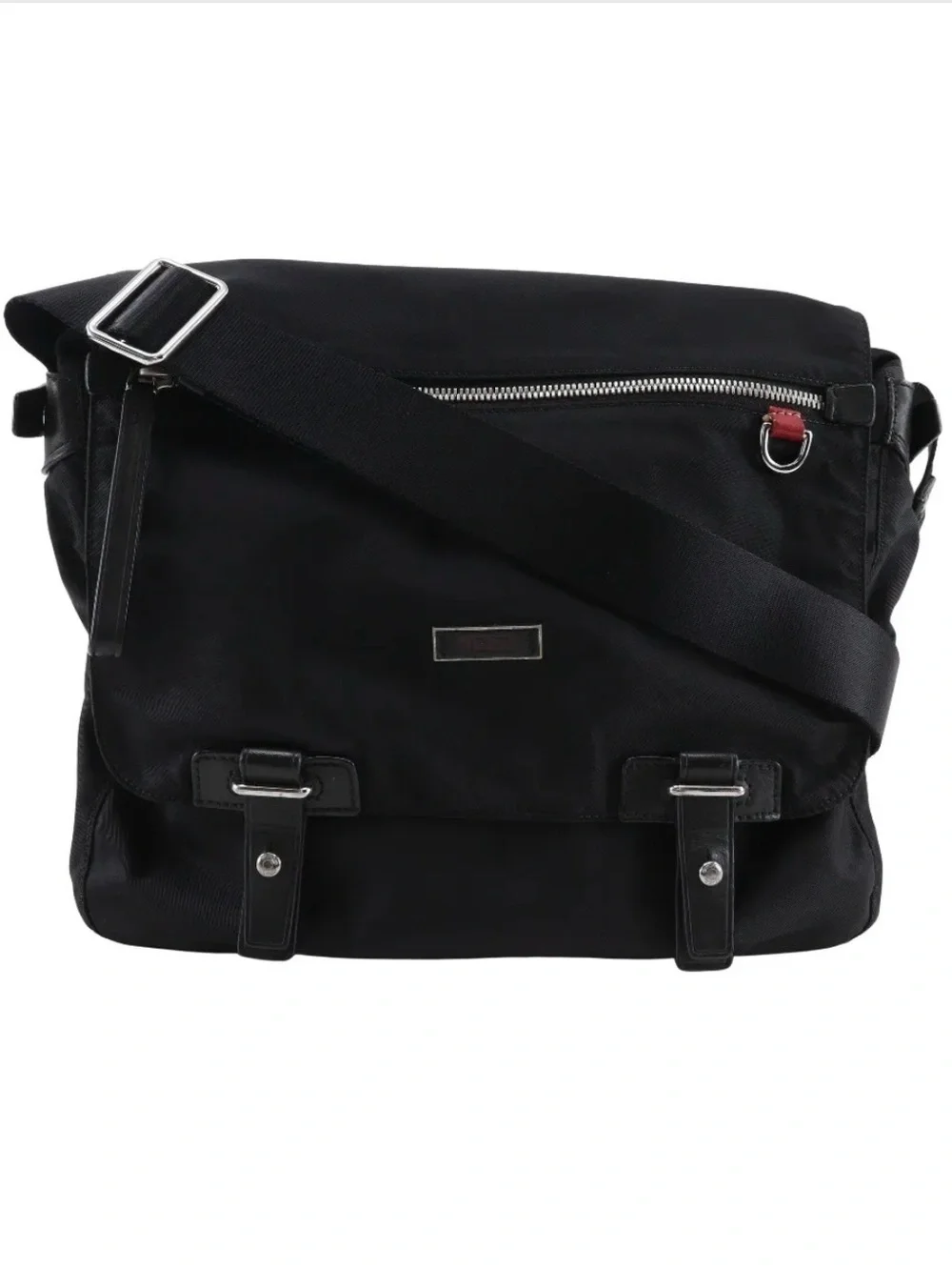 EUC TUMI Nylon Black Shoulder Messenger Bag Business
